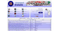 Desktop Screenshot of anunturi.inforapart.ro